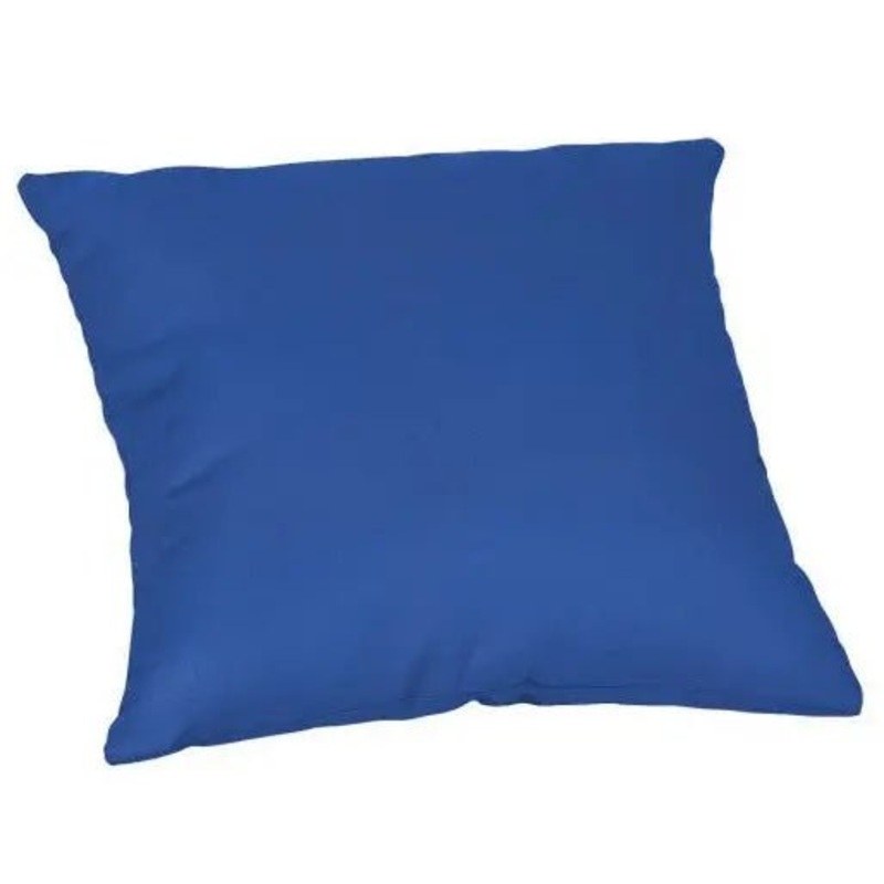 Casual Cushion 20" Throw Pillow Canvas True Blue