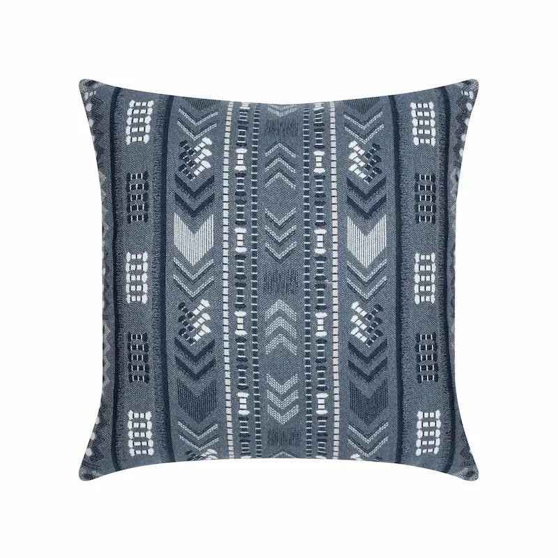Elaine Smith Essence Denim 20" Square Pillow - CLEARANCE