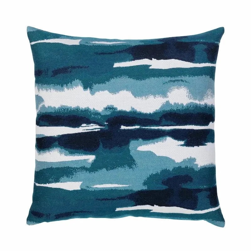 Elaine Smith Impression Deep Sea 22" Square Pillow