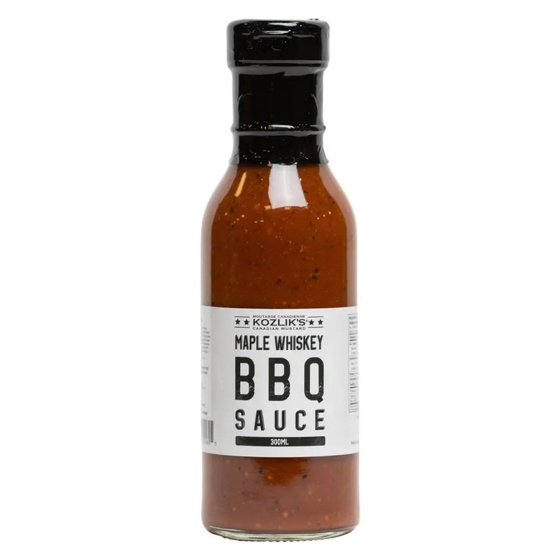 Kozlik Maple Whiskey BBQ Sauce, 10oz