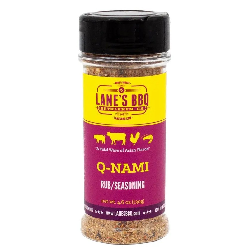 Lane's BBQ Qnami Rub and Seasoning, 4.6oz