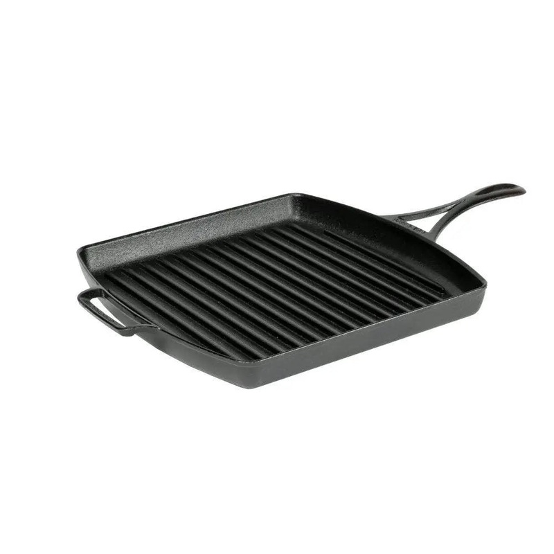 Lodge Blacklock Triple Seasoned 12" Square Grill Pan