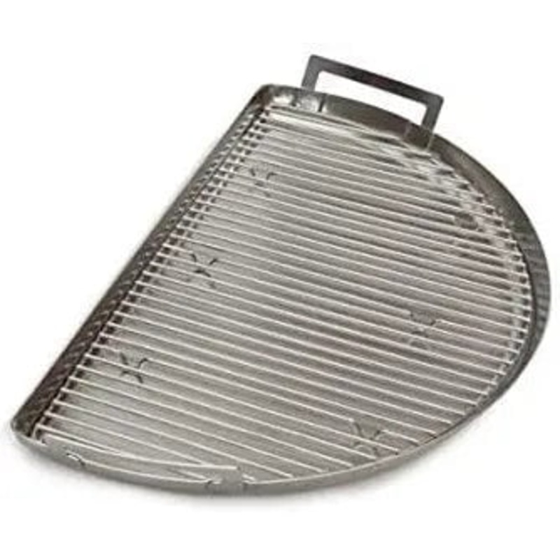 SnS Grills Drip N Griddle Pan Deluxe for 22" and 26" Charcoal Kettle Grills