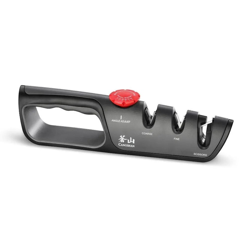 Cangshan 3 Stage Adjustable Knife and Scissor Sharpener