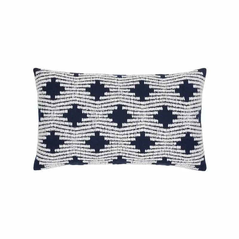 Elaine Smith Pizzazz Indigo Lumbar Pillow