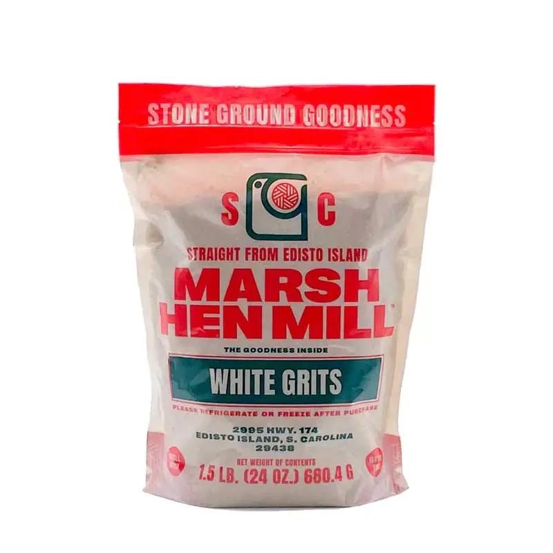 Marsh Hen Mill Stone Ground White Grits, 1.5lb