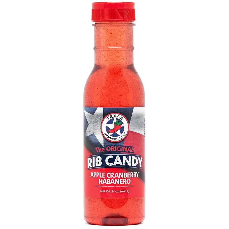 Texas Pepper Jelly Apple Cranberry Habanero Sweet Rib Candy