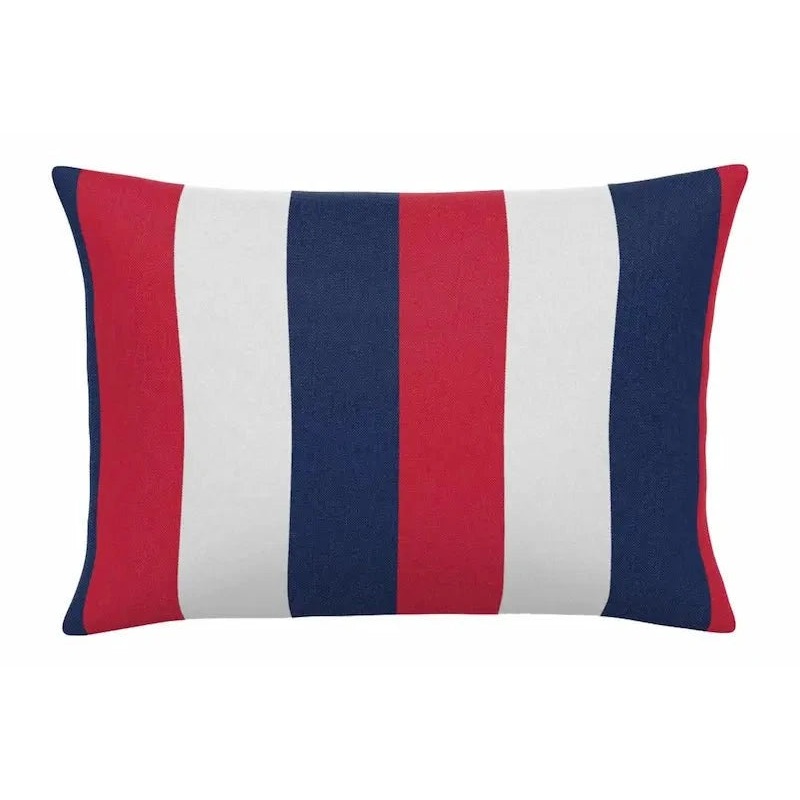 American Stripe 13" x 20" Lumbar Throw Pillow