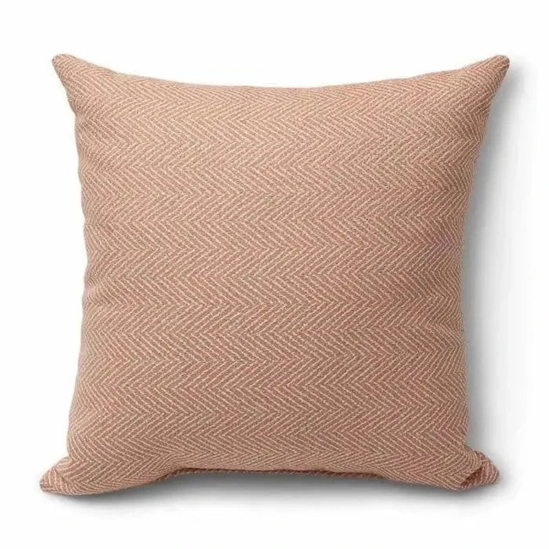 Casual Cushion 18" Throw Pillow in Posh Coral