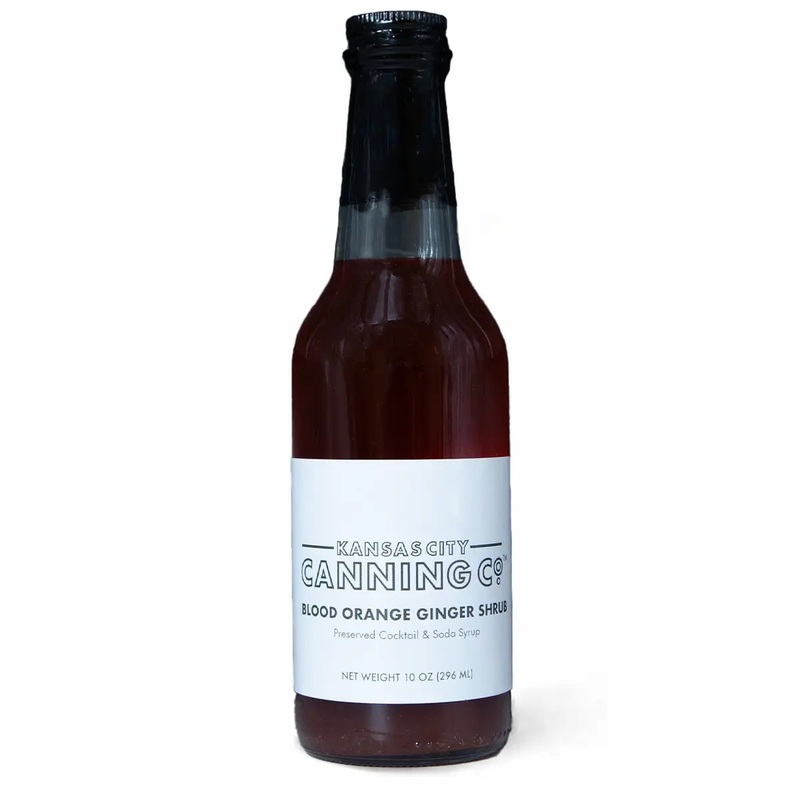 Kansas City Canning Co Blood Orange Ginger Shrub