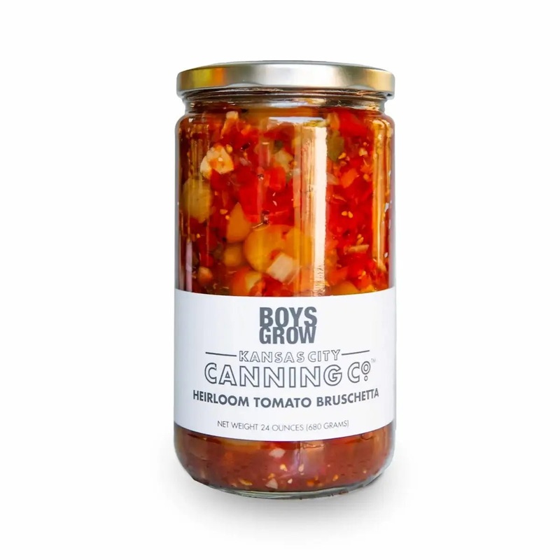 Kansas City Canning Co Heirloom Tomato Bruschetta