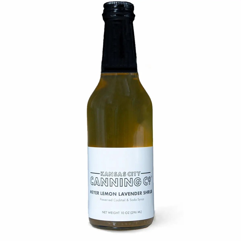 Kansas City Canning Co Meyer Lemon Lavender Shrub