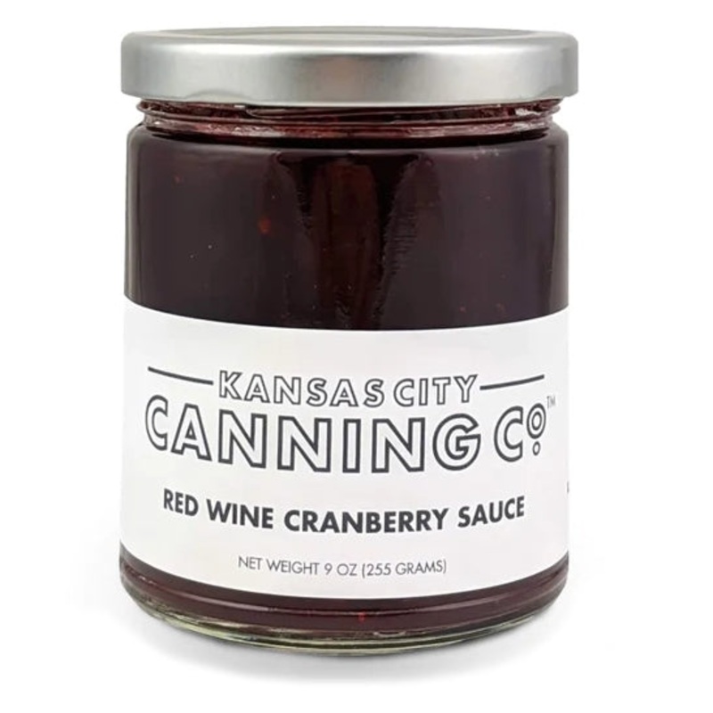 Kansas City Canning Co Red Wine Cranberry Sauce