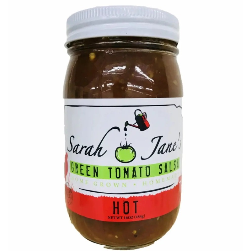 Sarah Jane Hot Green Tomato Salsa
