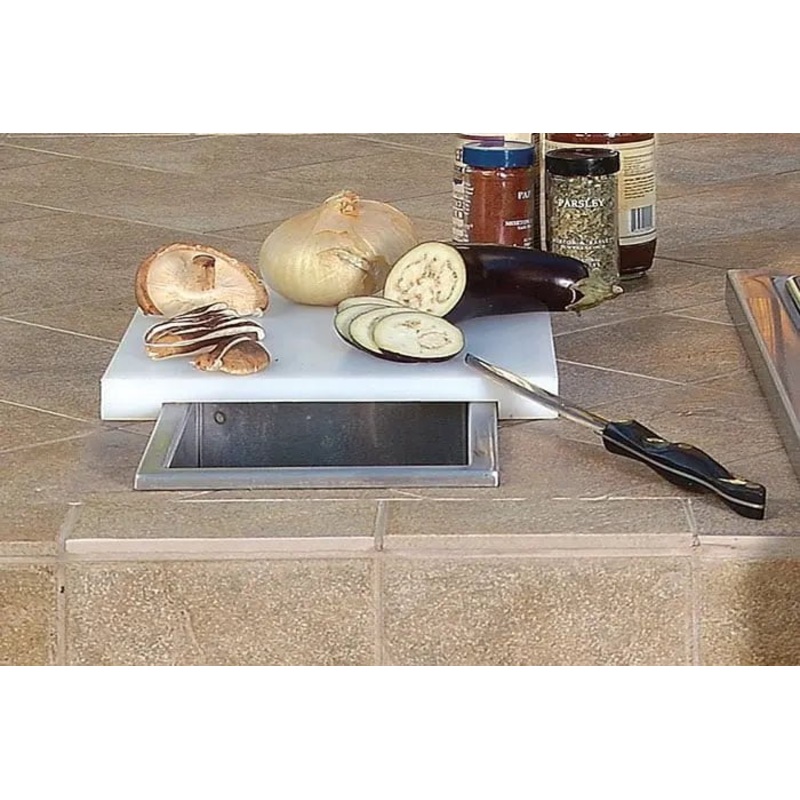 Artisan Prep and Waste Chute with Cut Board and Cover