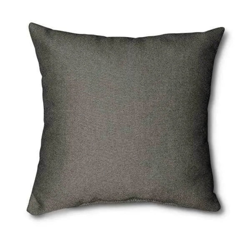 Casual Cushion 15" Throw Pillow in Sailcloth Graphite