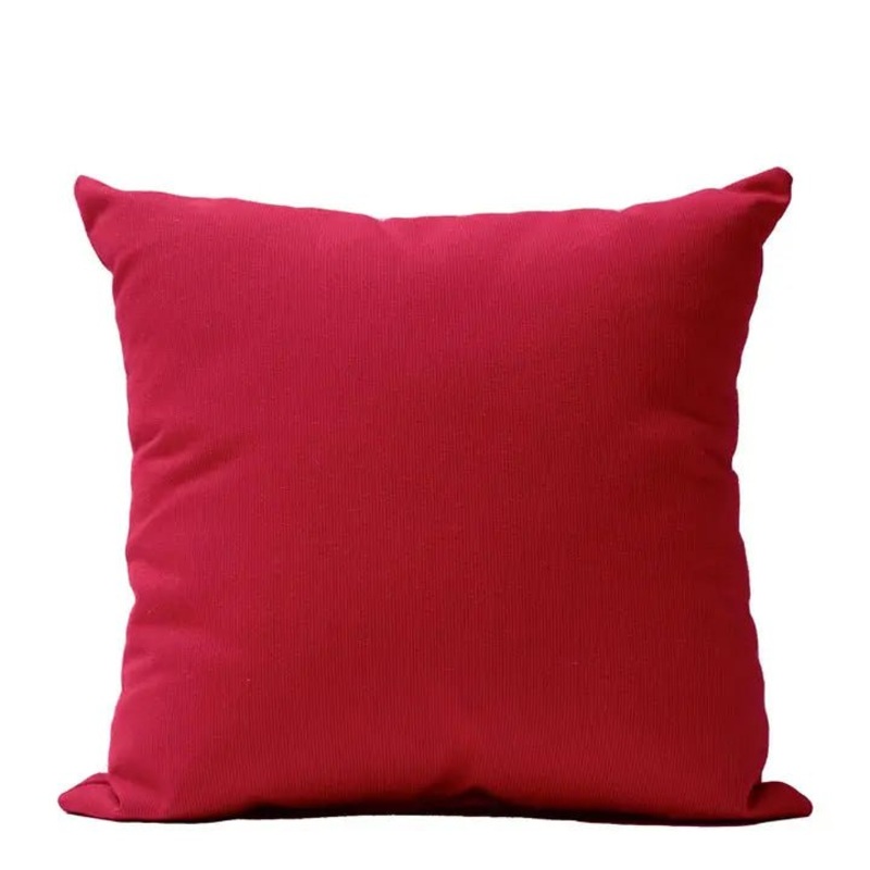 Casual Cushion 15" Throw Pillow in Spectrum Cherry