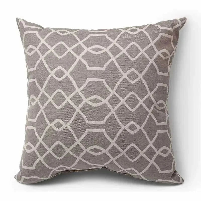 Casual Cushion 18" Throw Pillow in Folio Fog