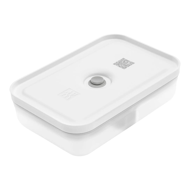 ZWILLING Fresh & Save Vacuum Lunch Box Large Flat Plastic Container - Semitransparent