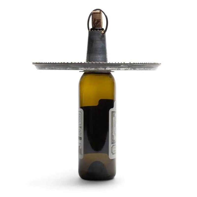 Kalalou Zinc Serving Bottle Topper