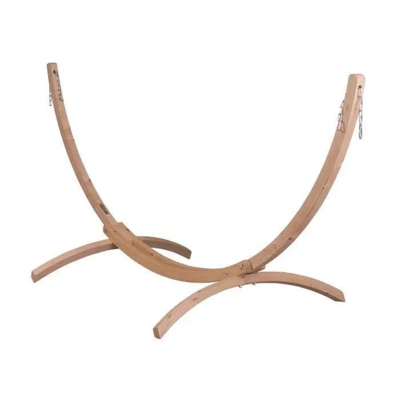 La Siesta Canoa Spruce Stand for Single Hammocks in Caramel Finish