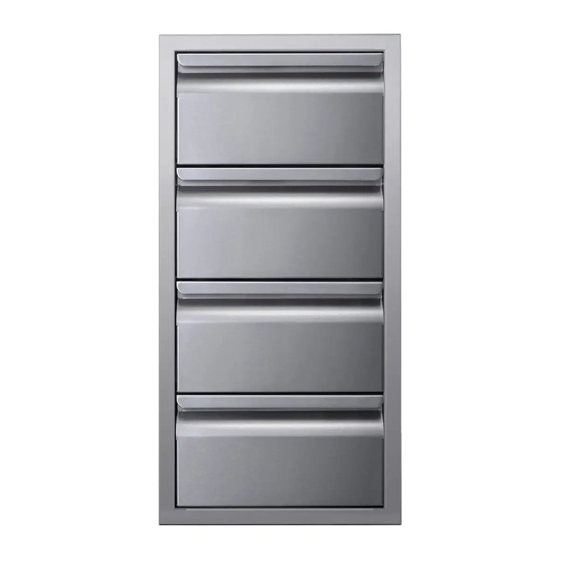 Memphis Grills 15" Four Drawer Stack