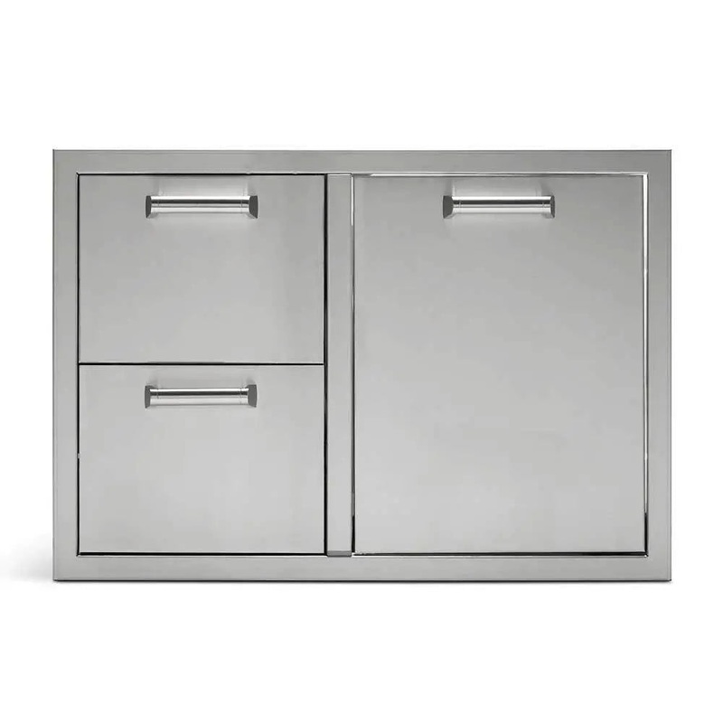 Quivira 36" Combo Trash Rollout with Two Drawers