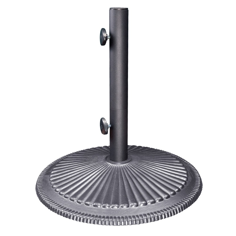 Treasure Garden 50lb Classic Umbrella Base with Anthracite Finish