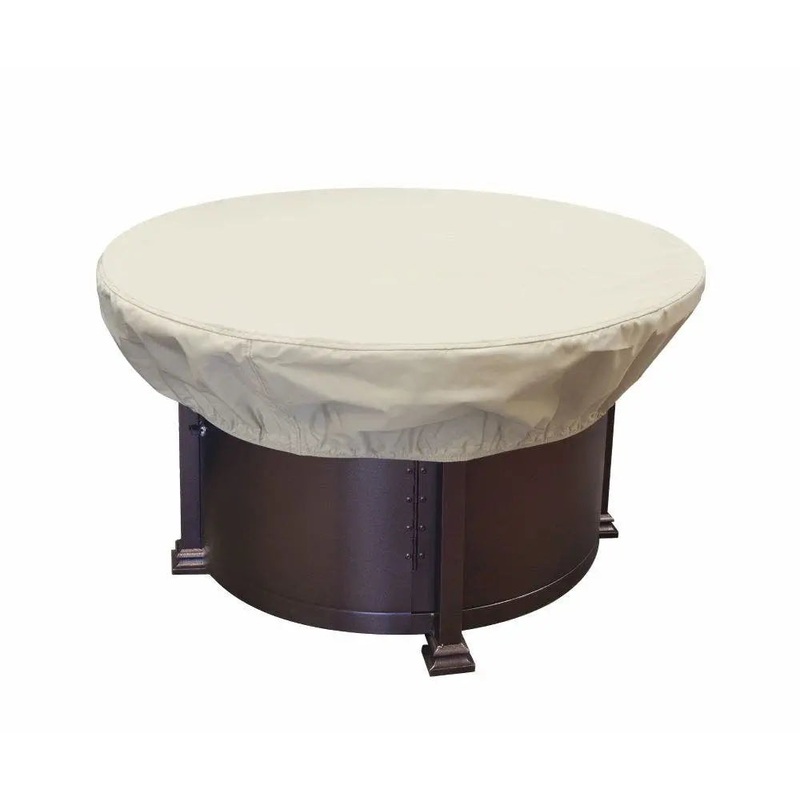 Treasure Garden Protective Cover for 36" - 42" Round Fire Pit / Table / Ottoman