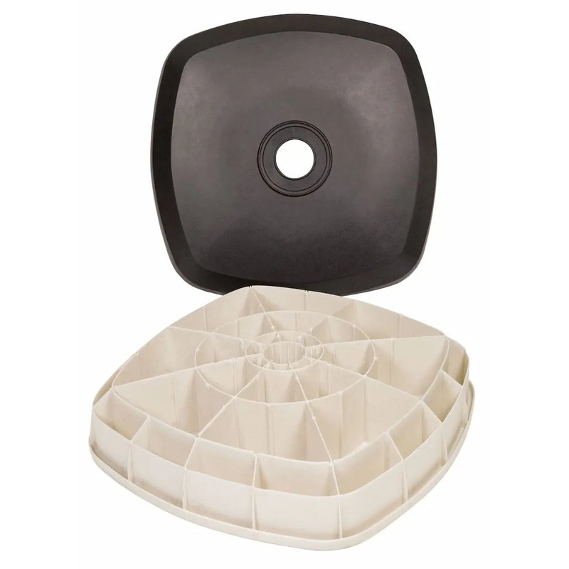 Treasure Garden Standard AKZ Umbrella Base with Black Finish