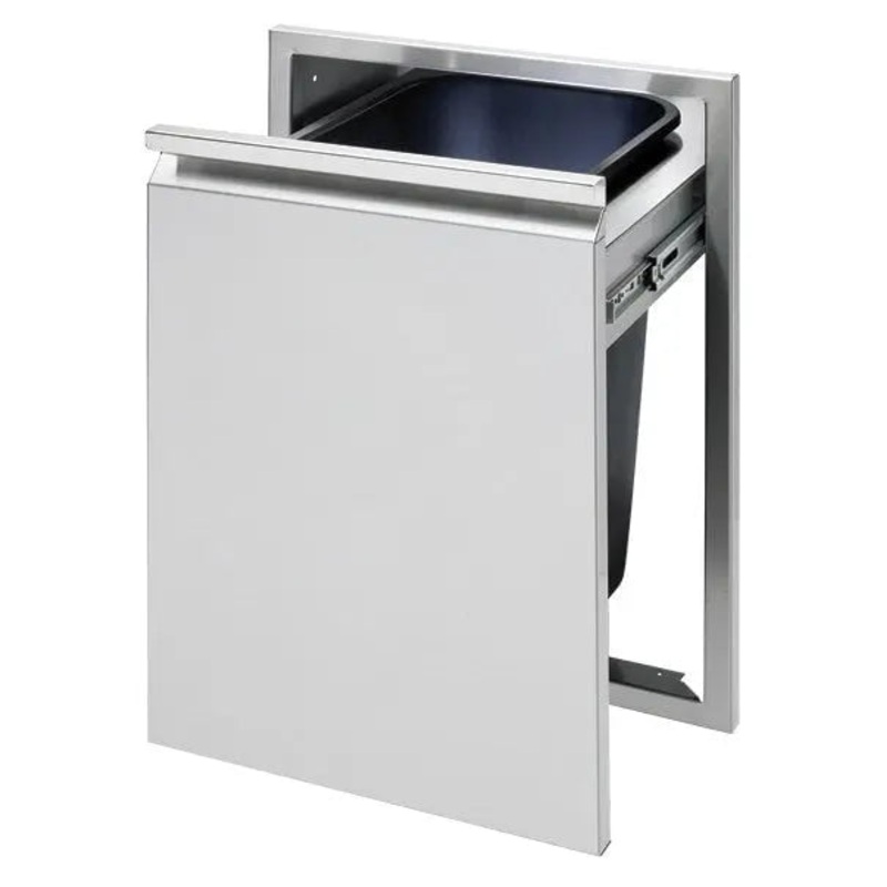Twin Eagles 18" Tall Trash Drawer with Trash Can