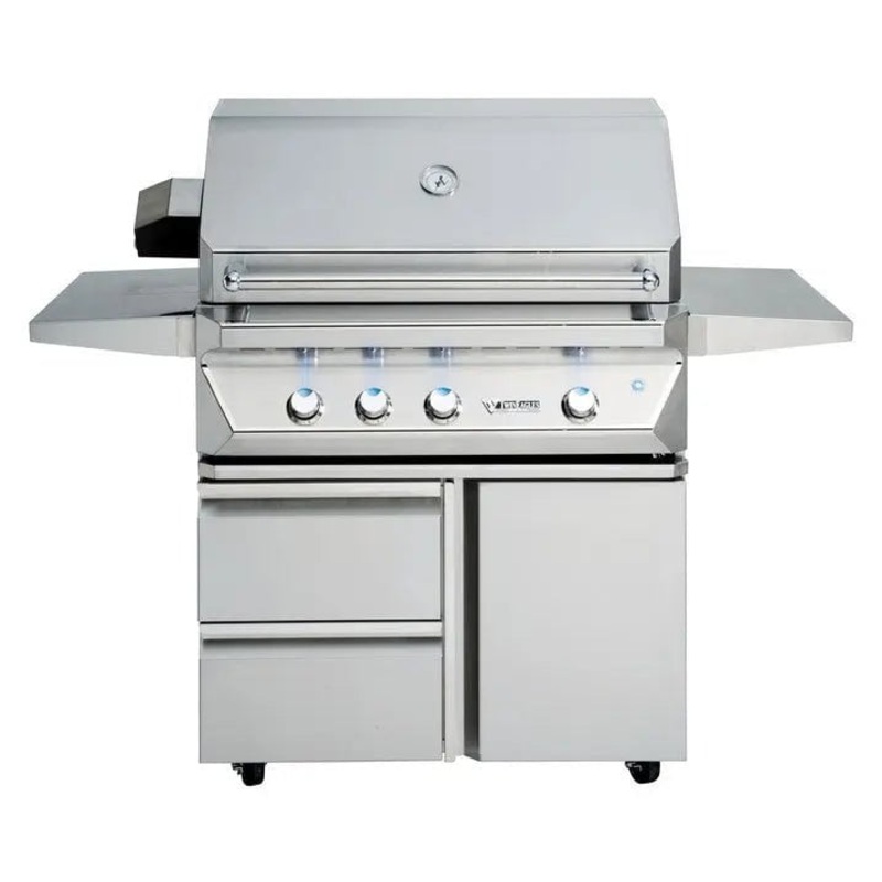 Twin Eagles 36" Grill Cart with Storage Drawers and Single Door
