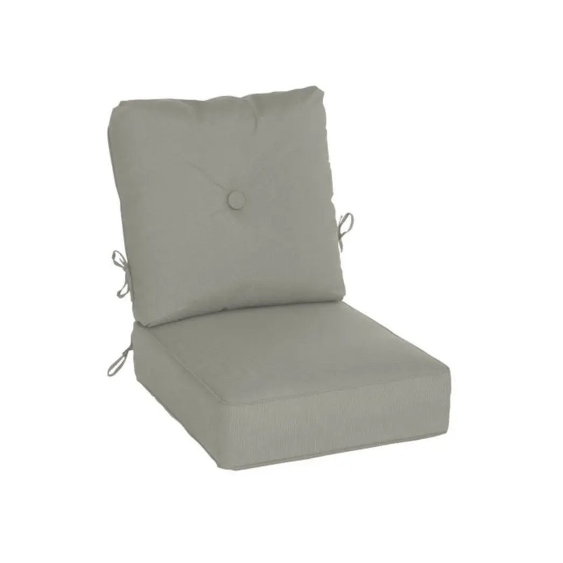 Casual Cushion Estate Series Deep Seating Club Cushion in Spectrum Dove