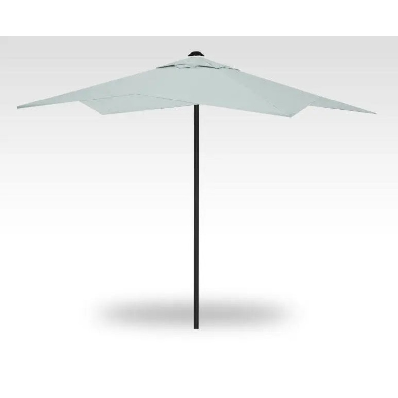 Treasure Garden 10' Stardust Umbrella with Black Frame and Spa Canopy