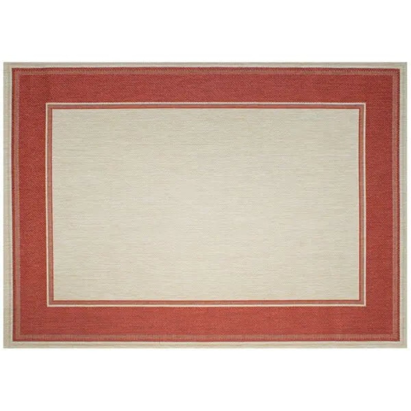 Treasure Garden 8x10 Lodge Redwood Outdoor Rug