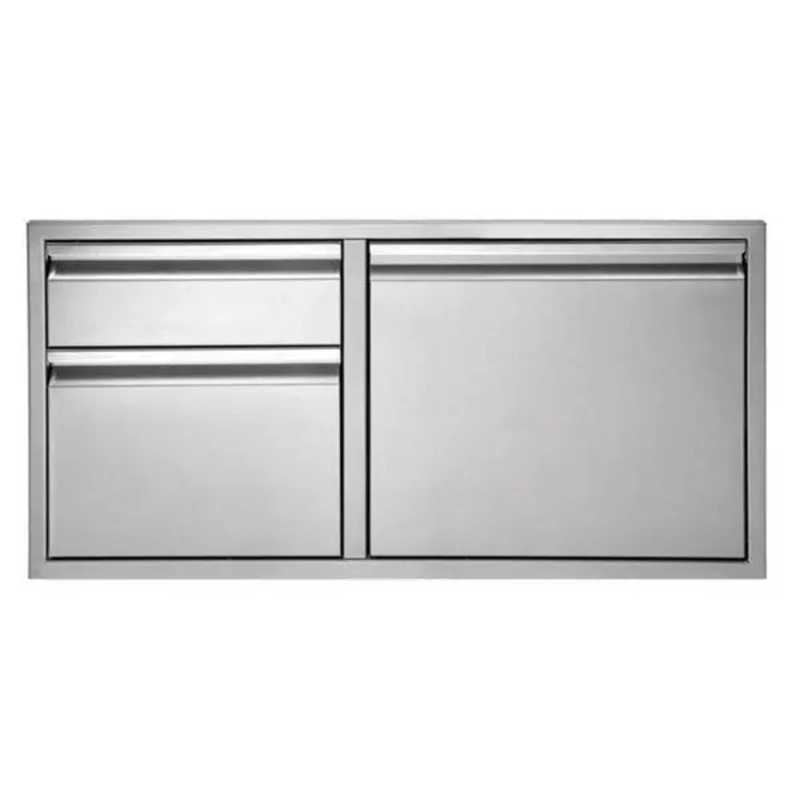 Twin Eagles 42" Double Drawer Single Door Combo