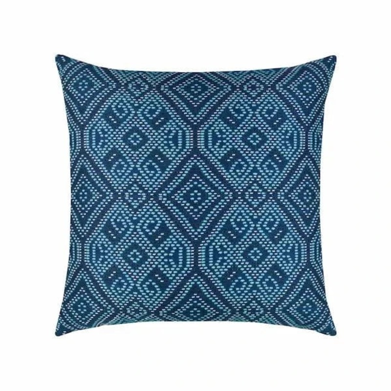 Elaine Smith Midnight Tile 20" Square Pillow