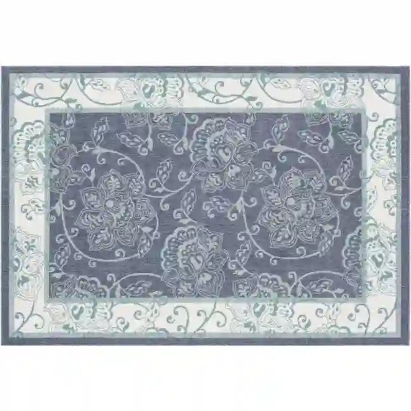 Surya 8x10 Alfresco Blue & White Outdoor Rug