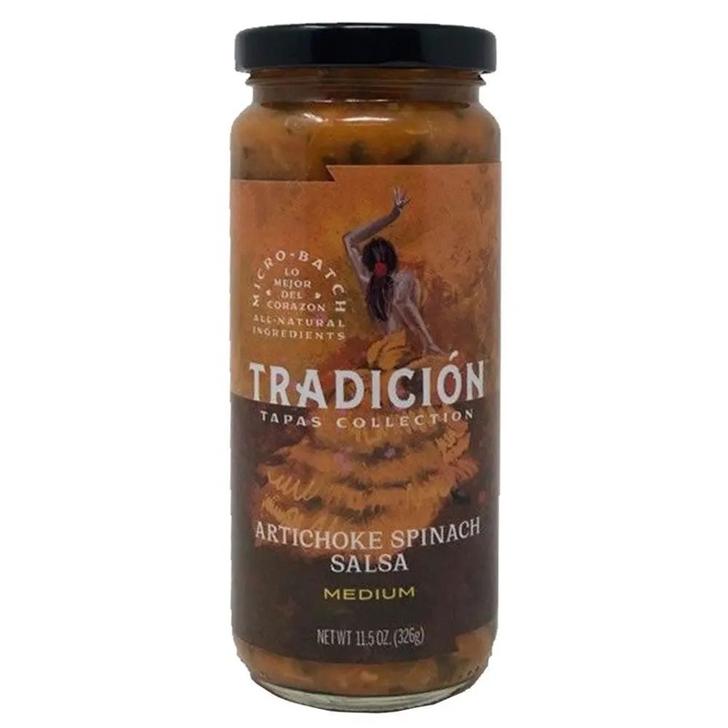 Tradicion Spinach Artichoke Salsa dip
