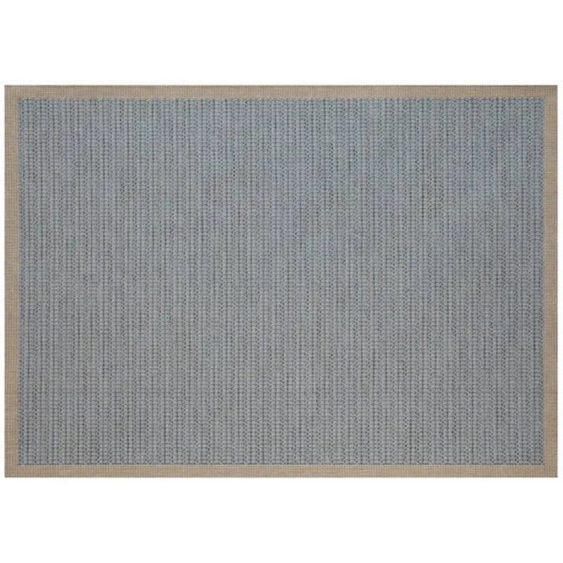 Treasure Garden 8x10 North Shore Sky Blue Outdoor Rug