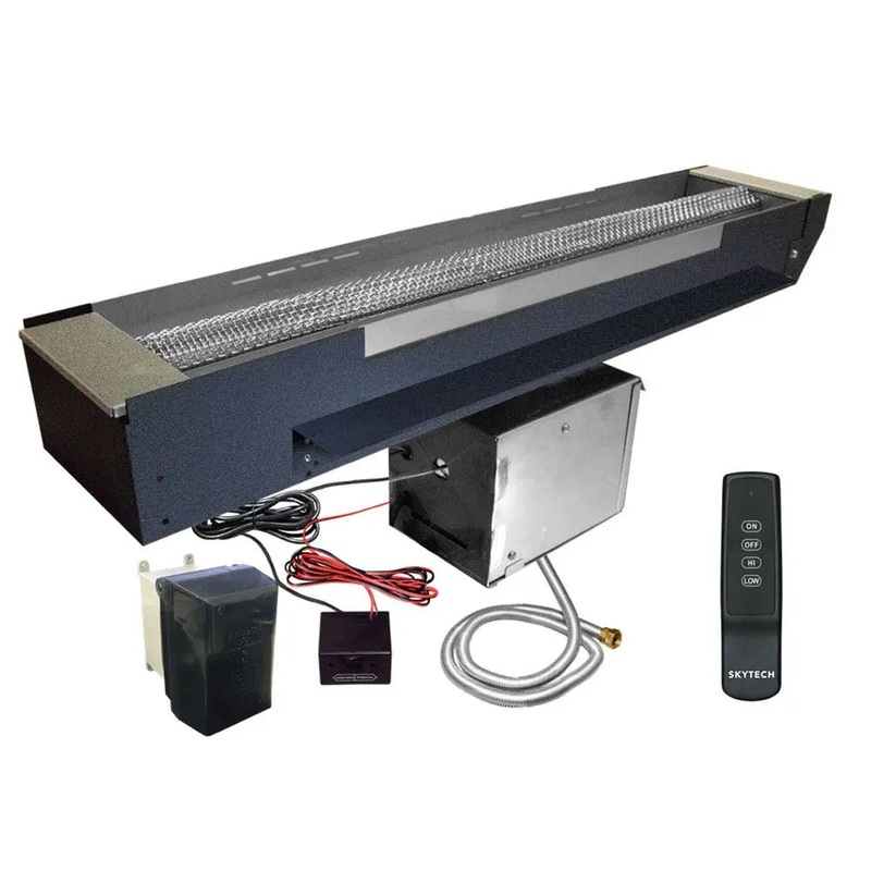 Firegear Linear Thermocouple Flame Sense Outdoor Fireplace, Natural Gas