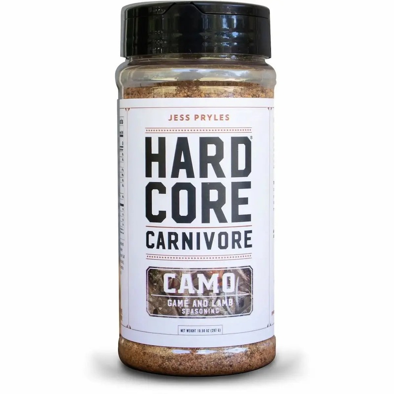 Hardcore Carnivore Camo Game & Lamb Seasoning, 10.5oz