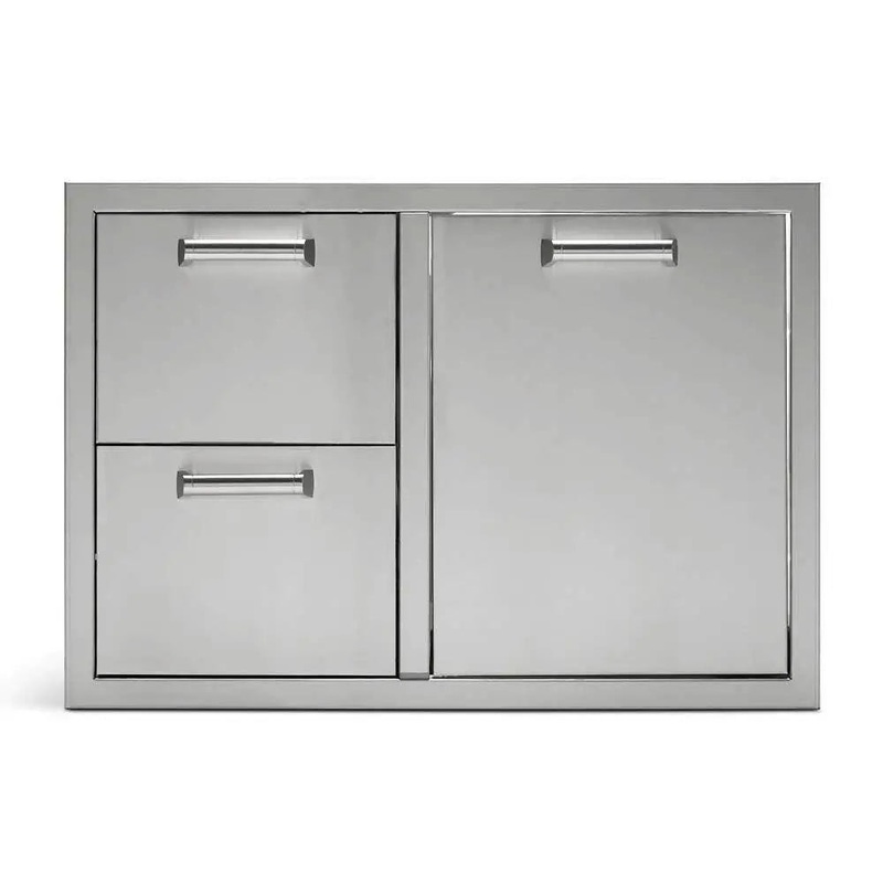 Quivira 32" Combo Trash/Propane Rollout with Two Drawers