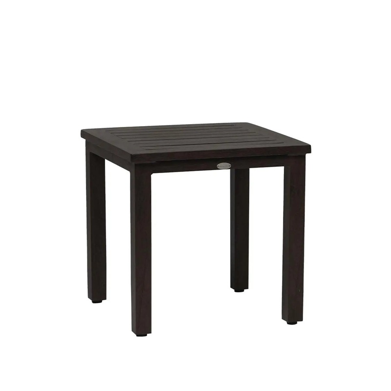 Ratana Canbria End Table in Hessonite Garnet
