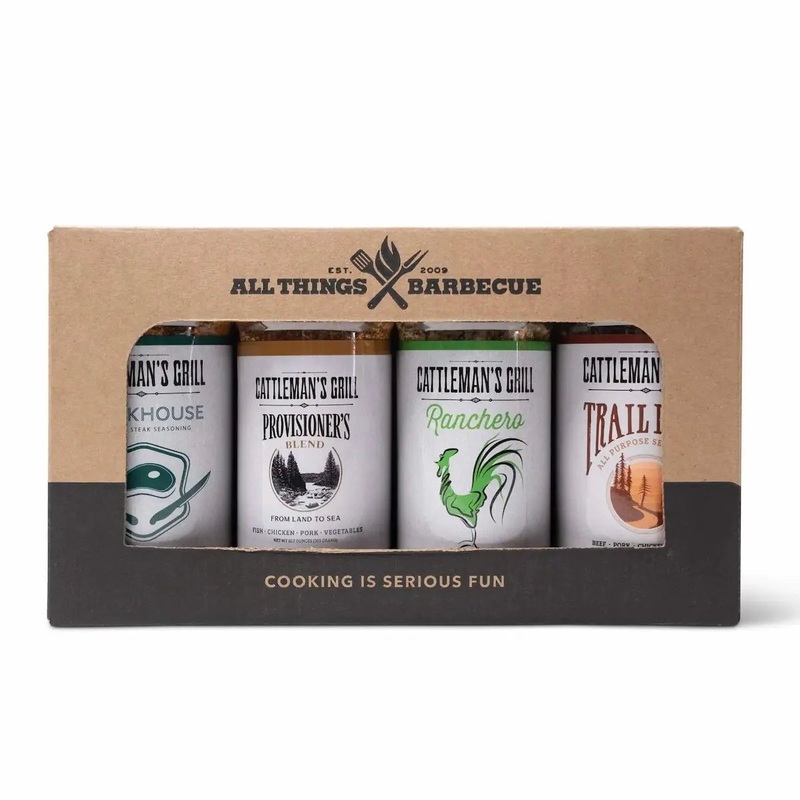 Cornerstone 4 Pack BBQ Rub Set
