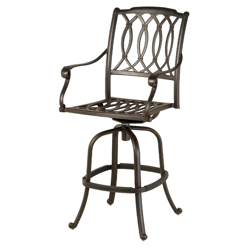 Hanamint Mayfair Swivel Bar Stool - Set of 2