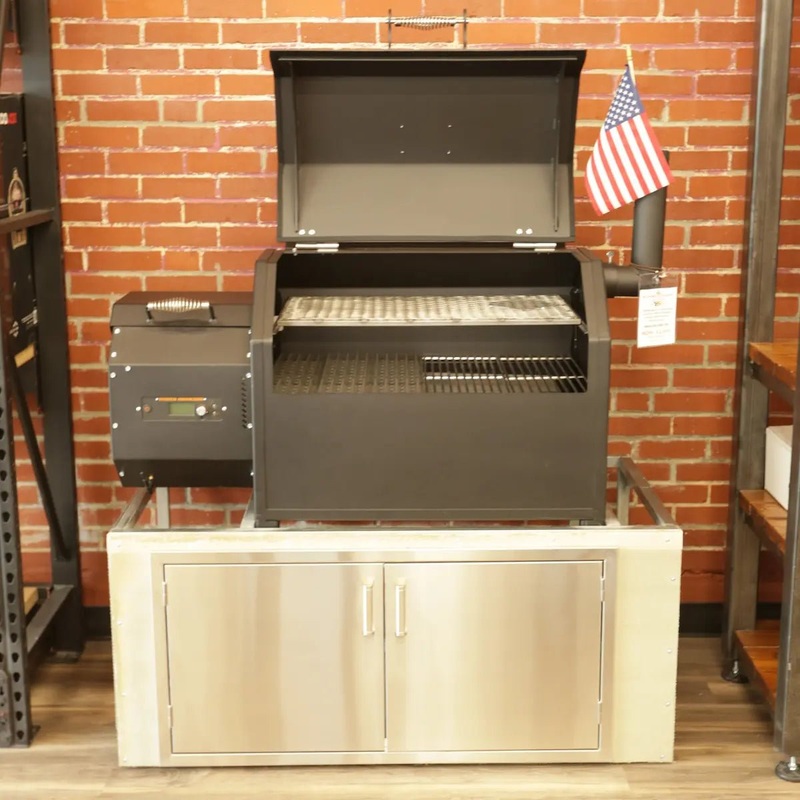 Local Special, Built-in Powder Coated Yoder Smokers 640s Display