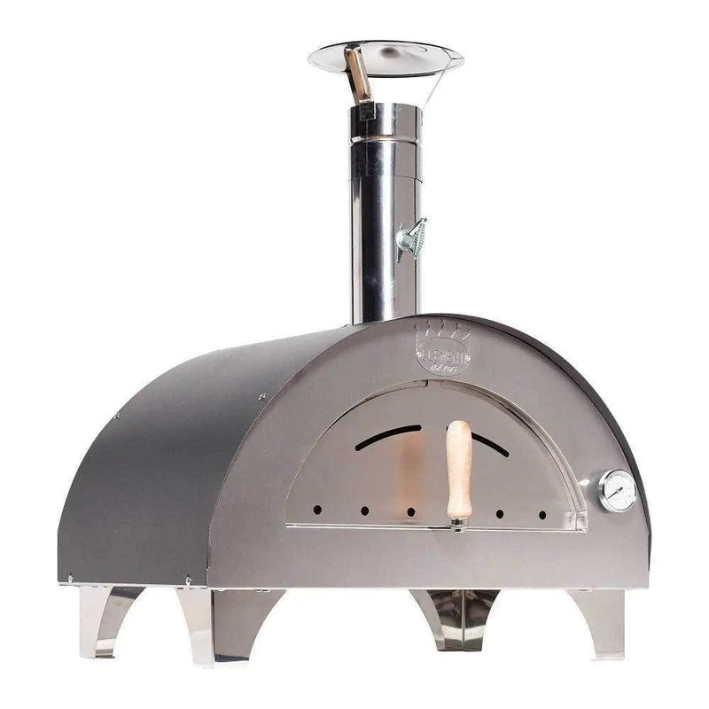 Local Special, Clementi Clementino 60x40 Pizza Oven, Steel Gray, open box