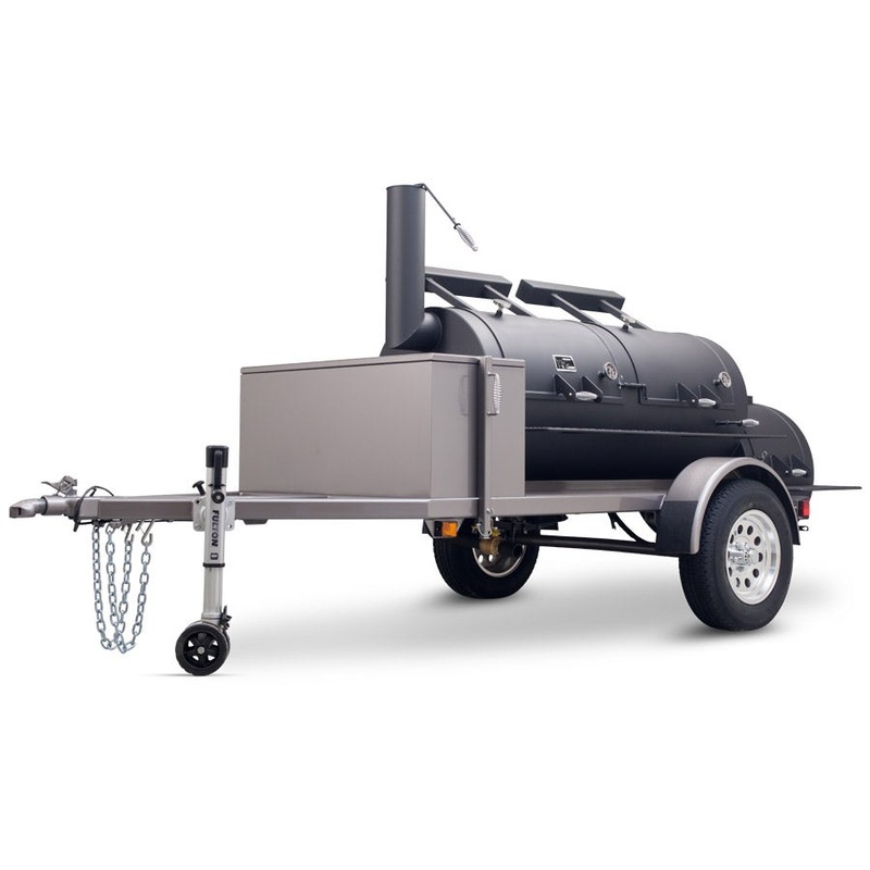 Yoder Smokers 30" Frontiersman Trailer Mounted Offset Smoker