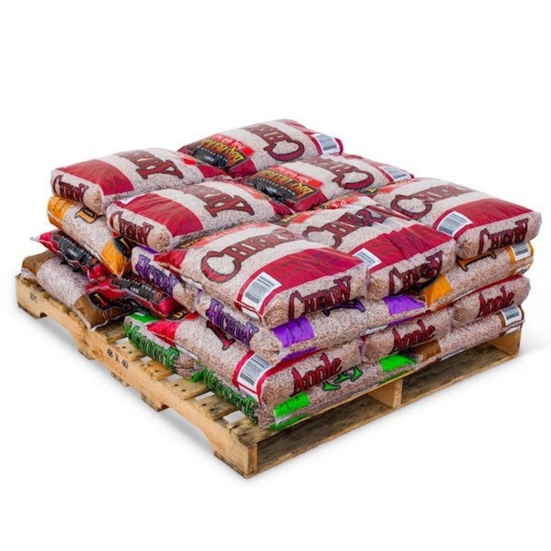 BBQr's Delight Wood Pellets - Half Pallet
